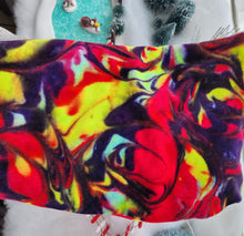 Load image into Gallery viewer, Lime, Red, Deep Purple Swirl OBV